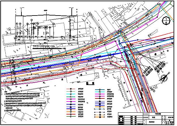 【山东】某市政道路管线综合图(8张)_市政工程_土木在线